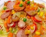 UFO焼きそばをアレンジしてみたw作り方3写真
