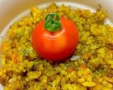 残ったキーマカレーでドライカレー♫作り方3写真
