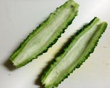 簡単！苦くない！？ゴーヤのツナ醤油炒め作り方1写真