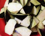 なすとししとうの梅味噌炒め作り方2写真