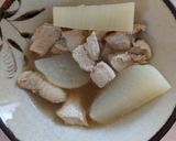 簡単★大根と鶏肉のめんつゆ煮込み作り方6写真