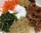 豚こま肉でビビンバ作り方7写真