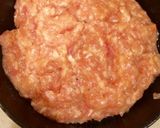 おしゃれで簡単大満足！スキレットつくね作り方2写真