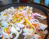 ホットプレートで和風焼きうどん!!作り方5写真