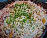 ホットプレートで和風焼きうどん!!作り方8写真