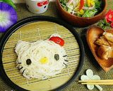 簡単♪キティソーメンキャラごはん作り方3写真