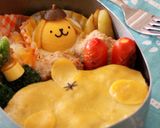 キャラ弁＊ゆで卵でポムポムプリン作り方3写真