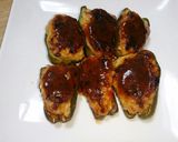 鶏肉でさっぱり♪ピーマンの肉詰め作り方10写真