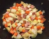 野菜ごろごろ♪あさりとトマトのスープ作り方4写真