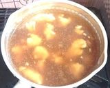鶏ゴボウすりみの冷あんかけ素麵作り方1写真