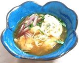 鶏ゴボウすりみの冷あんかけ素麵作り方5写真