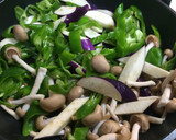 季節野菜とジャコの昆布茶炒め作り方2写真