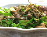 季節野菜とジャコの昆布茶炒め作り方4写真