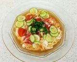 トマトと玉ねぎの土佐醤油漬作り方5写真