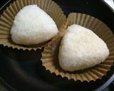 簡単フライパンで醤油焼きおにぎり作り方2写真