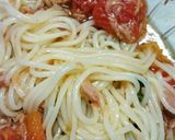 やみつきトマトで冷製パスタ作り方4写真