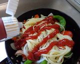 最速のレンジとフライパンでナポリタン作り方15写真