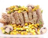 秘伝の味が簡単に✿バター醤油ステーキ弁当作り方10写真