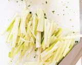 ズッキーニと大葉の炒め物作り方1写真