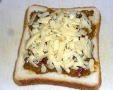 ちょっとリッチな♪カレー&チーズトースト作り方2写真