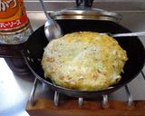駄菓子屋のお好み焼きの焼き方作り方18写真