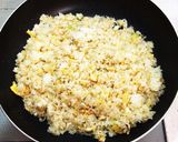 乗せると絶品☆茶碗蒸し炒飯作り方5写真