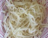 コールラビのヘルシー冷製パスタ作り方3写真