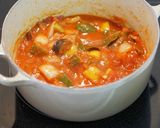 ❀たっぷり夏野菜のトマト煮＆雑穀ごはん❀作り方5写真