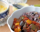 ❀たっぷり夏野菜のトマト煮＆雑穀ごはん❀作り方6写真