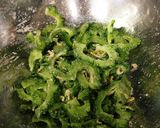 ゴーヤの簡単香ばし焼き作り方2写真