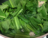 小松菜と豚肉の中華炒め作り方4写真