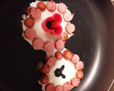 ミッキー目玉焼き作り方7写真