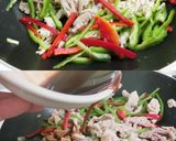 ピーマン＆豚肉のオイスターソース炒め作り方3写真