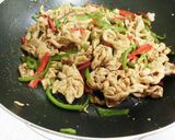 ピーマン＆豚肉のオイスターソース炒め作り方4写真