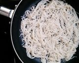 アレンジ素麺☆そうめんdeピザ作り方2写真