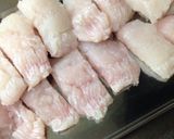 鱧の卵とじ丼作り方1写真