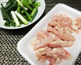 せせりの甘辛鉄板焼作り方1写真
