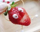 遊び心全開☆顔付きいちご♪作り方7写真