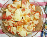 トマトとナスの重ねチーズ焼き♡作り方5写真