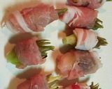 茗荷の豚肉巻きポン酢焼き作り方2写真