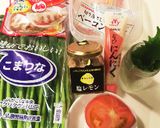 小松菜のパスタ 塩レモン和風仕上がり作り方1写真