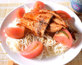 土用の丑の日はサンマのかば焼きでそうめん作り方4写真
