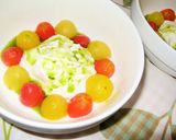 水切りヨーグルトdeカプレーゼ風♪作り方7写真
