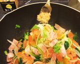 小松菜のパスタ 塩レモン和風仕上がり作り方8写真