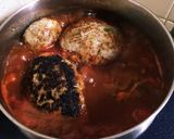 野菜たっくさん！豆腐入り煮込みハンバーグ作り方5写真