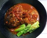 野菜たっくさん！豆腐入り煮込みハンバーグ作り方7写真
