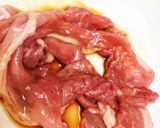 モヤシ、ピーマン、豚肉のサラダ作り方2写真
