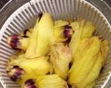 花オクラのポン酢あえ作り方1写真