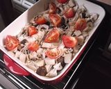 きのことトマトのレンジ&グリル作り方6写真