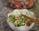 水菜のクランチサラダ作り方4写真